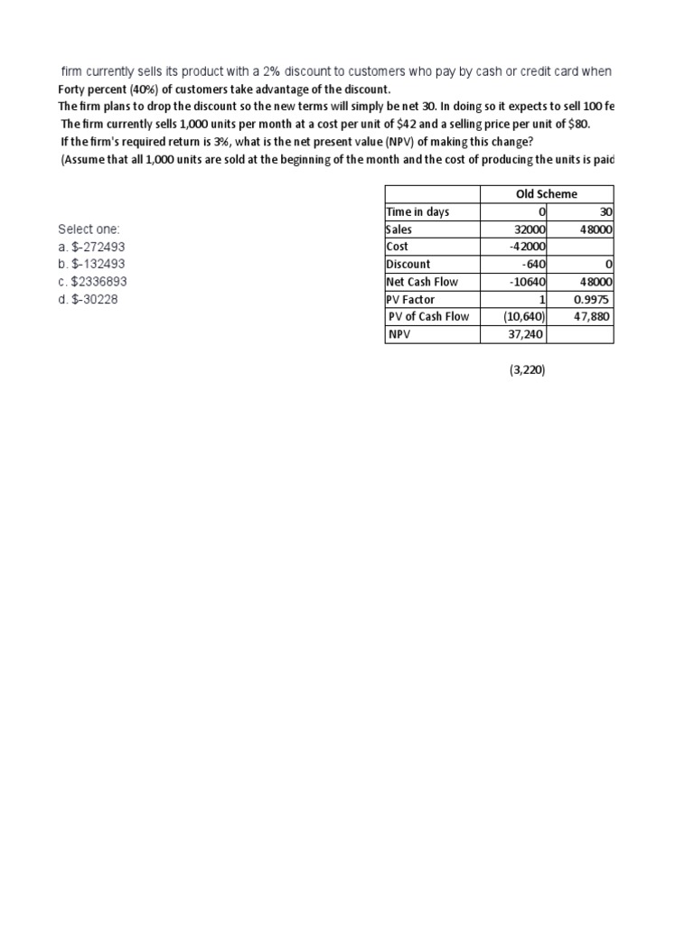 Financial Management 4 | PDF | Net Present Value | Market (Economics)