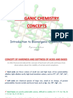 Inorganic Chemistry Concepts: Introduction To Bioinorganic Chemistry