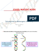 Biomolecules: Nucleic Acids: Introduction To Bioinorganic Chemistry