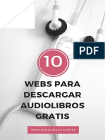 10 Webs para Descargar Audiolibros Gratis PDF