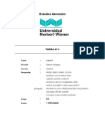 Estudios Generales: Tarea #4