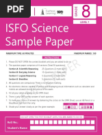 ISFO Sample Paper Science 8