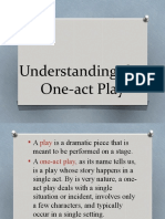 Understanding The One Act Play