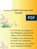 Period of Self-Discovery and Growth