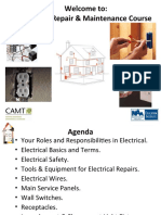 Welcome To: Electrical Repair & Maintenance Course