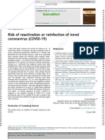Risk of Reactivation or Reinfection of Novel Coron PDF