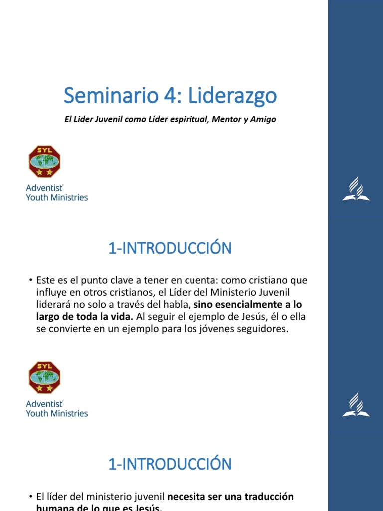 Liderazgo Juvenil Cristiano en Acción | PDF | Liderazgo | Cristo (título)