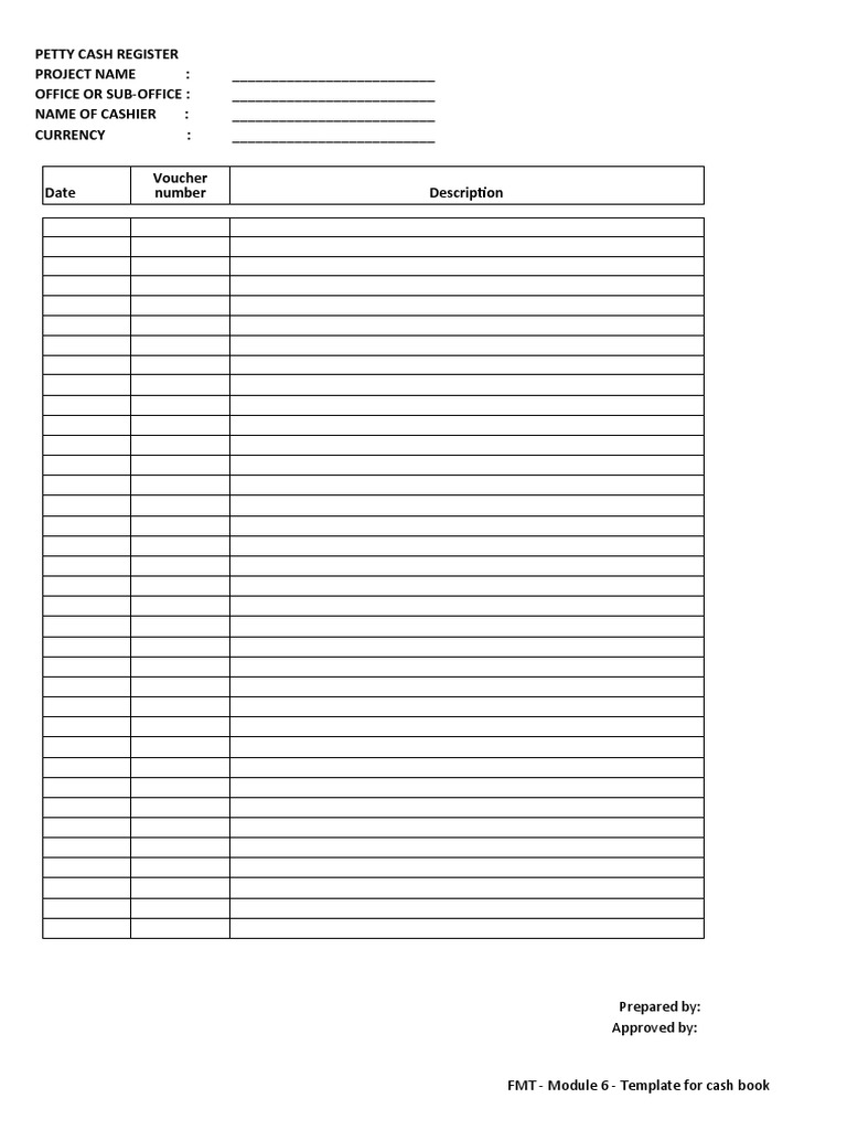 Cash Management Templates | PDF | Cash | Banking