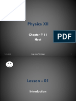 Physics XII: Chapter # 11 Heat