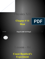 Physics XII: Chapter # 11 Heat