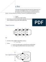 Optical Data Bus: Tapped Structure