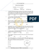 IEO Samplepaper Third Year-Civil Engineering PDF