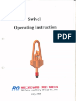 SWIVEL SL135- OPERATION MANUAL
