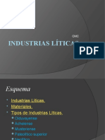 Industrias líticas