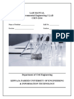 Environmental Engineering-L Lab Manual