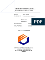 Laporan Praktikum Freeze Drying - Kelompok 8 - 2C