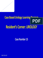 Case Based Urology Learning Program: Resident's Corner: UROLOGY