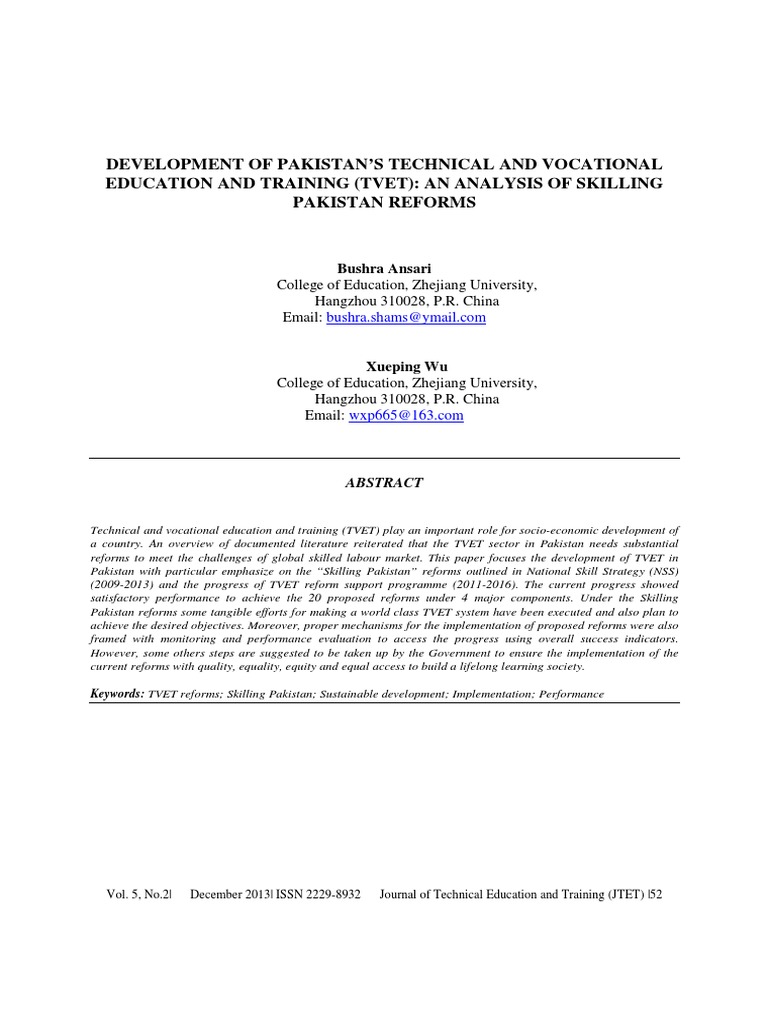 WHAT IS CAREER AND TECHNICAL EDUCATION PDF intelligence overview