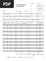 Modelo de Guia de Recolhimento Do FGTS