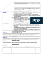 Course Code: Course Title TPC Version No. Course Pre-Requisites/ Co-Requisites/ Anti-Requisites (If Any)