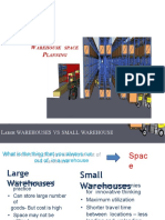 Warehouse Spaceplanning