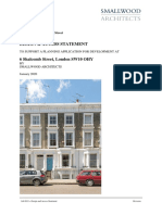 Job 0933 - Design and Access Statement for 6 Shalcomb Street