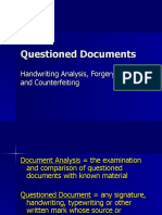 Questioned Documents