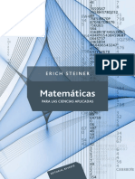 Matematicas Para Las Ciencias a - Steiner, Erich
