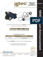 Heavy Duty Steering Gear Seal Kit: Manufacturer Model Market