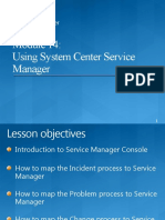 Using System Center Service Manager