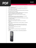 ICD-PX720: Digital Voice Recorder