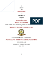 Pendekanti Institute of Management: Derivatives