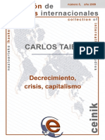 Decrecimiento, crisis y Capitalismo_Taibo