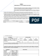 Estructura de INFORME #01