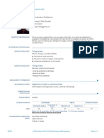 CV Teleoperador Guillermo Hernandez