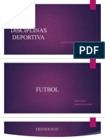 Disciplinas Deportivas