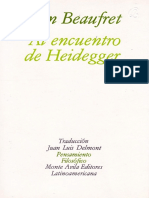 Beaufret, Jean - Al Encuentro de Heidegger.pdf
