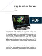 10 Herramientas de Software Libre para Gestionar Proyectos