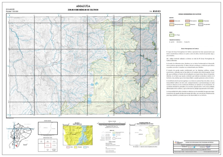 Mapa Amaluza | PDF