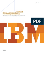 IBM I-Efficient, Resilient Business Processing: The Industry's Leading Integrated Operating Environment