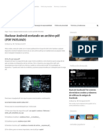 Hackear Android Enviando Un Archivo PDF (PDF PAYLOAD) PDF