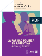 La Paridad Politica en Argentina
