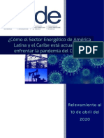 Como El Sector Energetico de América Latina y El Caribe Está Actuando para Enfrentar La Pandemia Del COVID-19