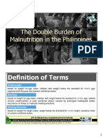 The Double Burden of Malnutrition in The Philippines