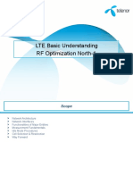 LTE Basic Understanding RF Optimization North-1
