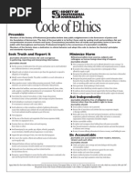 SPJ Code of Ethics