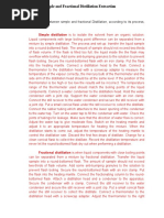 Organic Chemistry Different Test