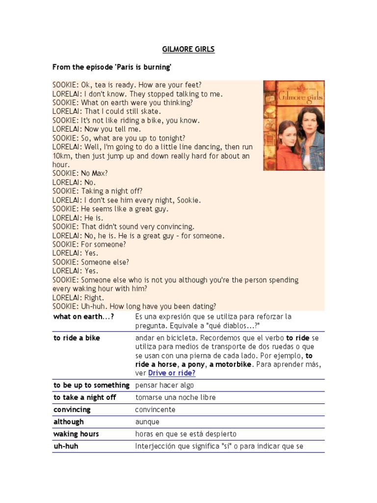 Gilmore Girls | PDF