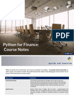 13.1 Python for Finance Course Notes - Part II.pdf.pdf