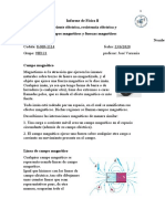 Informe de Física LL Campo Magnetico